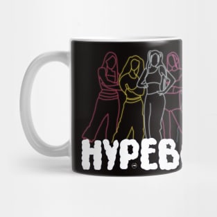 LED style design of the NEW JEANS group in the hypeboy era Mug